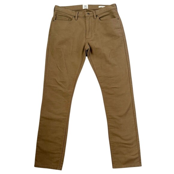 Flint and Tinder Whiskey Brown Huckberry Slim Fit 5 Pocket Pants Mens Sz 32 X 32 - Picture 5 of 11